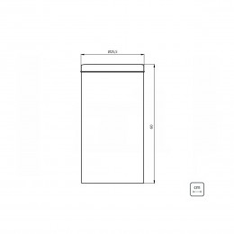 Lixeira Inox - Siena 30 L com Acabamento Scotch Brite - Tramontina